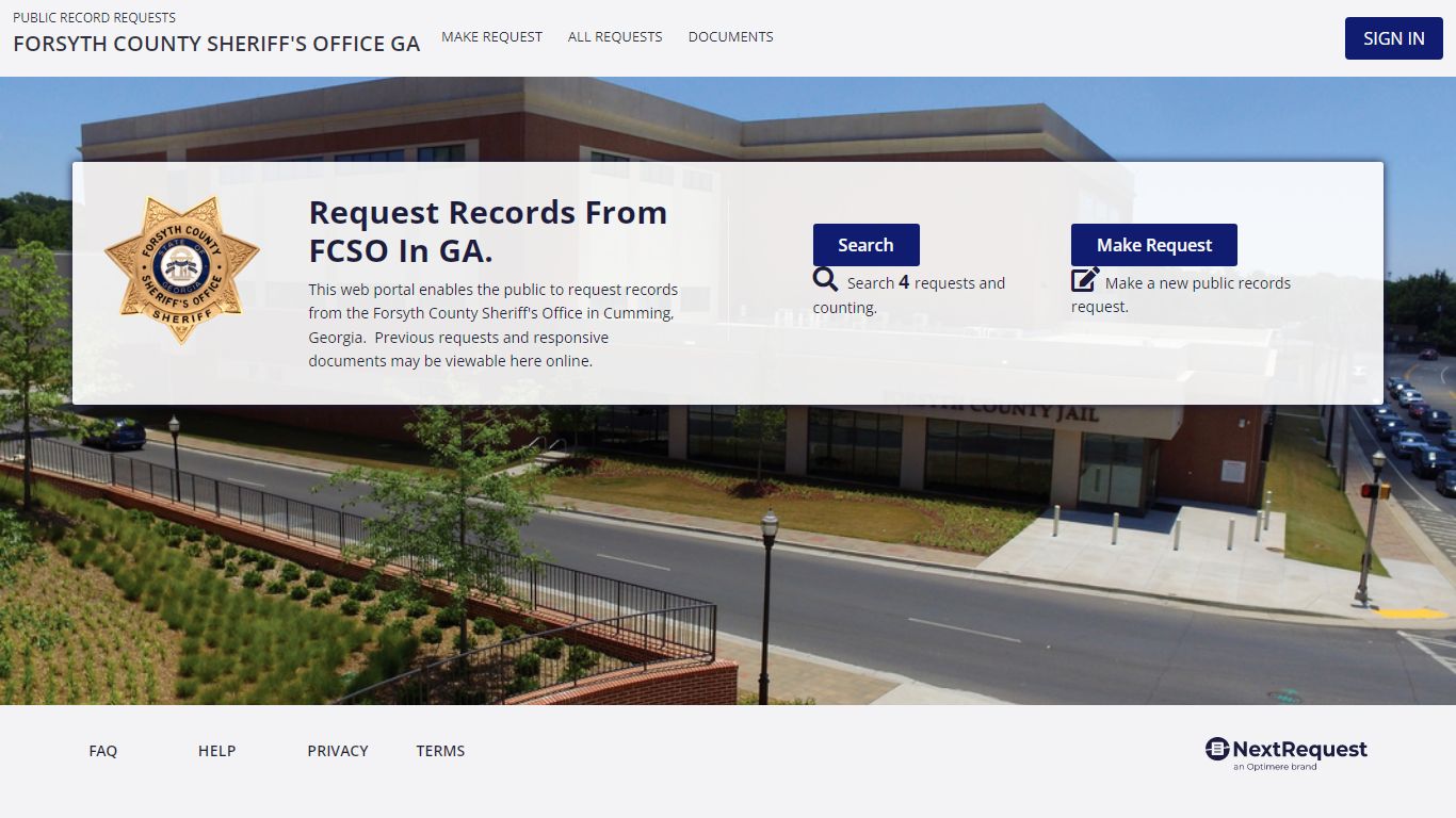 Request records from FCSO in GA.NextRequest - Modern FOIA & Public ...